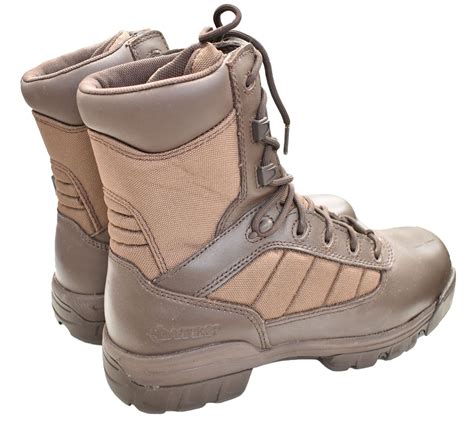 British Military Bates Brown Patrol Boots - Supergrade