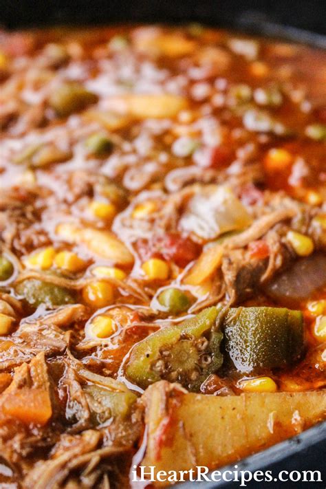 Slow Cooker Brunswick Stew | I Heart Recipes