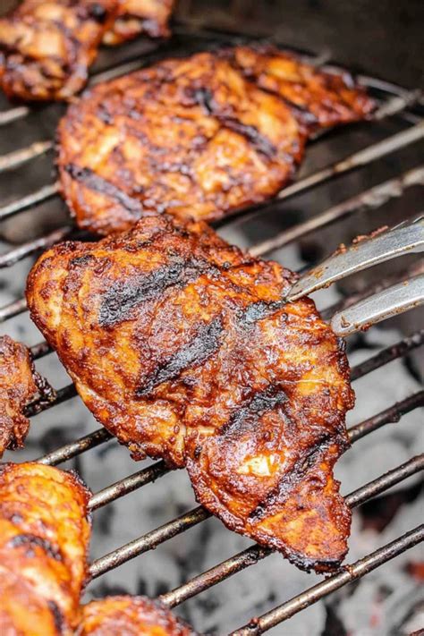 Sweet and Spicy Grilled Chicken Recipe - Quite Chefy