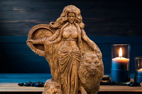 Circe Wood Statue Greek Mythology Collection Feminist Statue Witch ...
