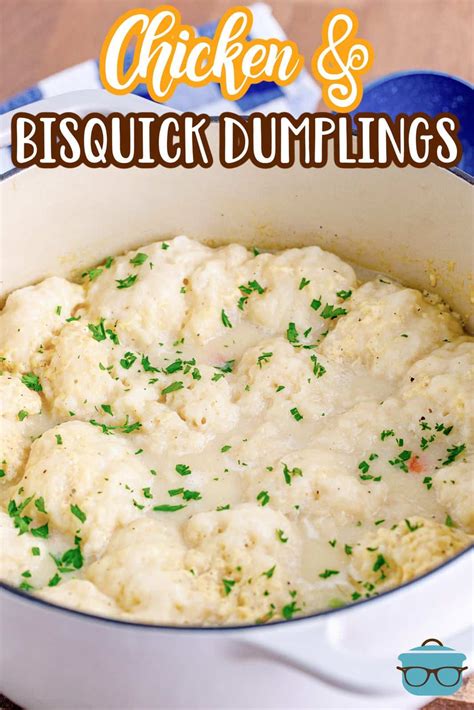 Bisquick Chicken And Dumplings