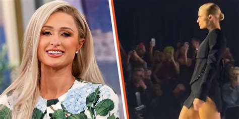 ‘Wow, What Legs’: Paris Hilton Surprises Fans with Her Toned Body as She Catwalks during Paris ...