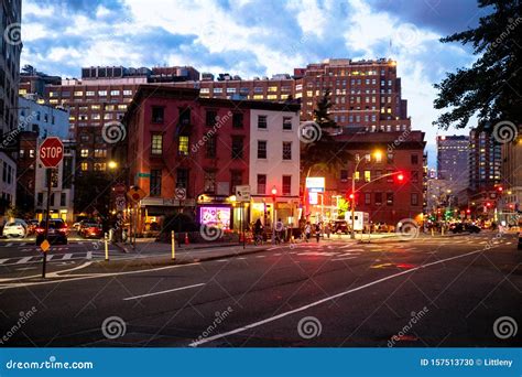 Greenwich Village West Village New York City Editorial Image - Image of ...