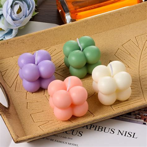 Mini Bubble candle - Scented - LilyAura Naturals