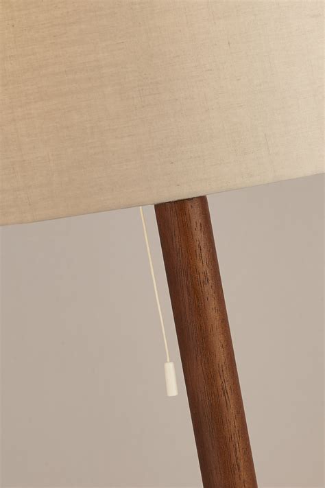 Buy Searchlight Brown Pia Dark Wood Floor Lamp from the Next UK online shop