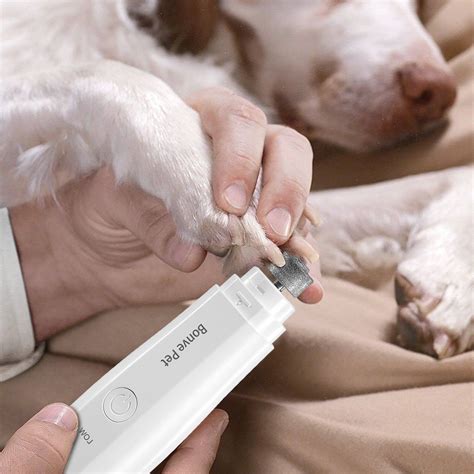 Bonve Pet Dog Nail Grinder 2 Speed Electric Pet Dog Nail Clippers ...