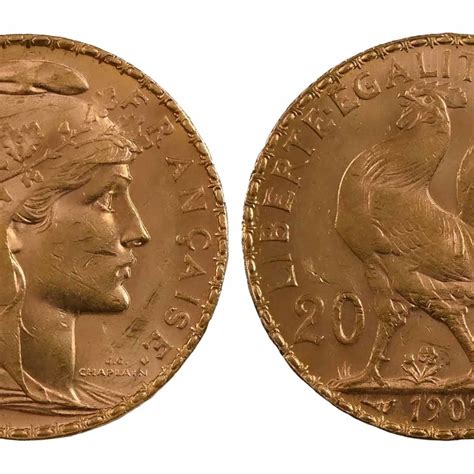 How Much is a French 20 Franc Gold Coin Worth Today?