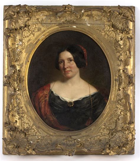 Sold Price: 19th Century English School/Portrait of Mrs Elizabeth ...