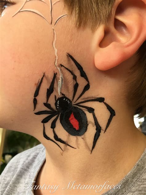 Spider Face Paint