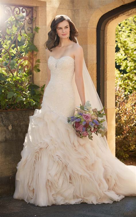 Regency Organza Wedding Dress I Essense of Australia