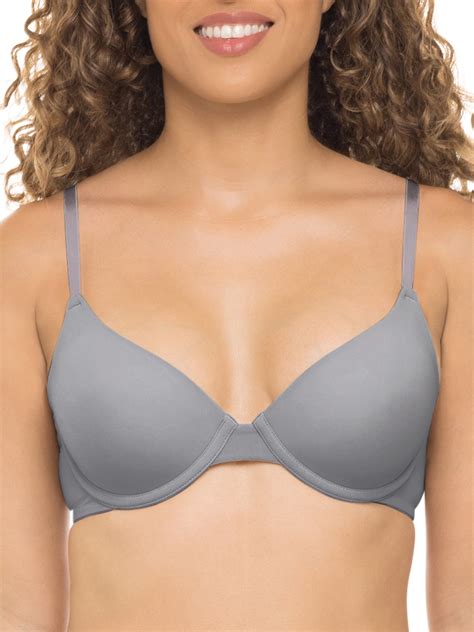 No Boundaries Women's Lightly Lined Underwire T-Shirt Bra, Sizes 34A to ...