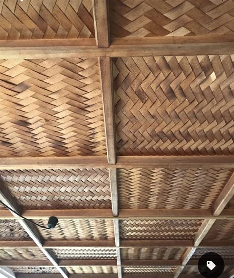 Bamboo Ceiling Design for Outdoor Restaurant
