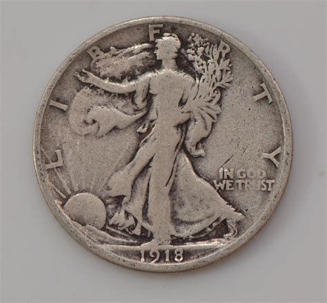 1918-S Walking Liberty Silver Half Dollar | Property Room