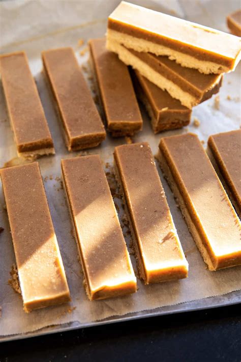 Homemade Vegan Peanut Butter Twix Bars. - Half Baked Harvest