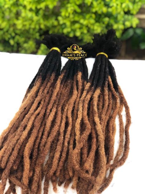 Human Hair Dreadlocks Extensions With Honey Blonde Tips. - Etsy