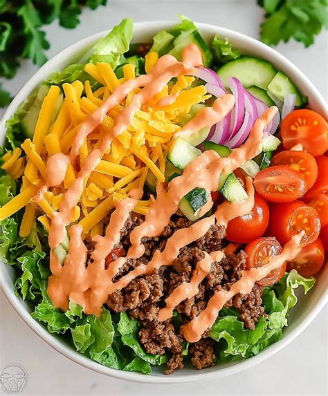 Big Mac Salad Recipe to Wow Your Taste Buds in 25 min