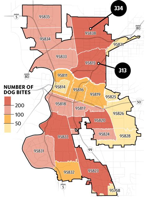 Sacramento California Zip Code Map