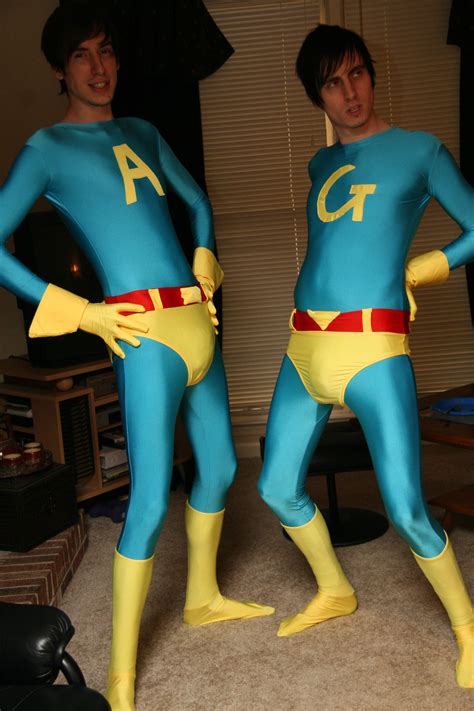 One of my first costumes - Ace and Gary from the Ambiguously Gay Duo. I ...