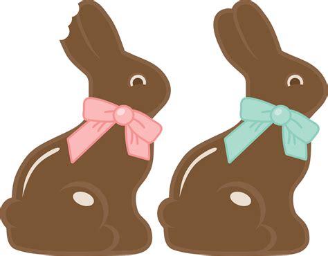 Chocolate Bunny Clip Art