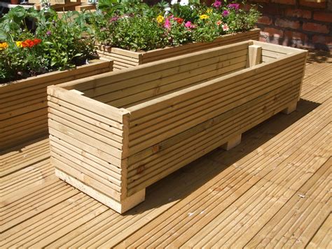 Unique Wood Planter Boxes Pallet Wood Planter Box YouTube