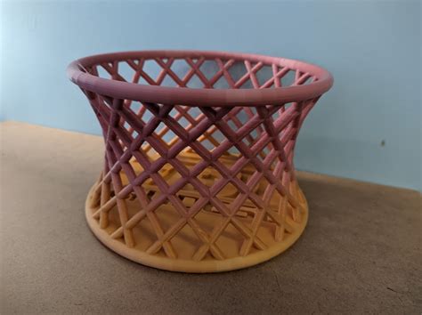 Hyperboloid of One Sheet - Customizable by Fab3D Udesc | Download free ...