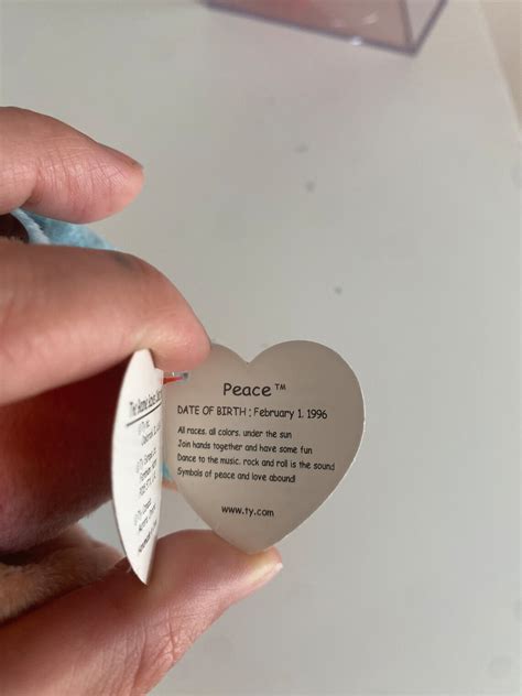 Peace Beanie Babies 1996 RARE in MINT Condition - Etsy