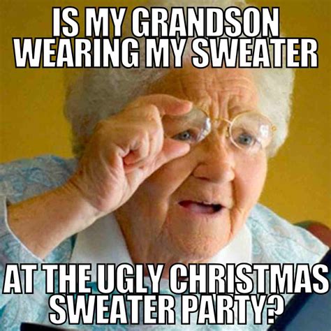 Ugly Christmas Sweater Memes - Easy Family Fun- Print-and-Play Family ...