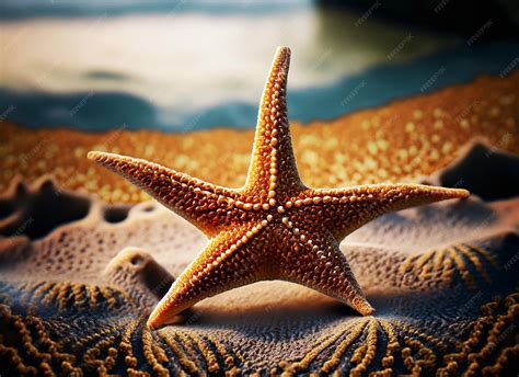 Premium AI Image | starfish in the habitat