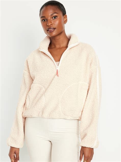 Zip Up Sherpa Jackets | Old Navy