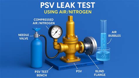 Pressure Safety Valve Leak Test Procedure (PSV Testing)