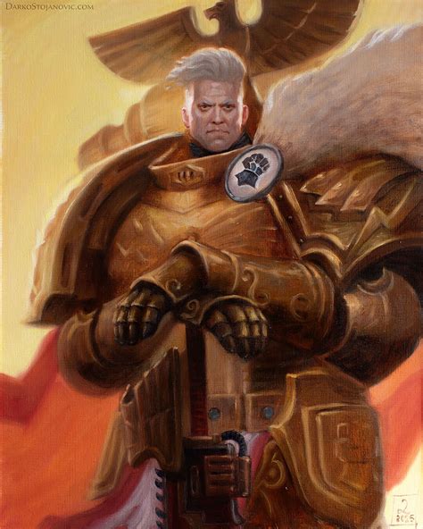 Rogal Dorn - Art by Darko Stojanović - 40K Gallery
