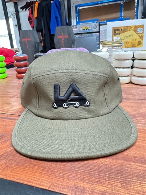 Nickel and Dime Los Angeles Blader Camper Hat (olive/blk) - Nickel and ...