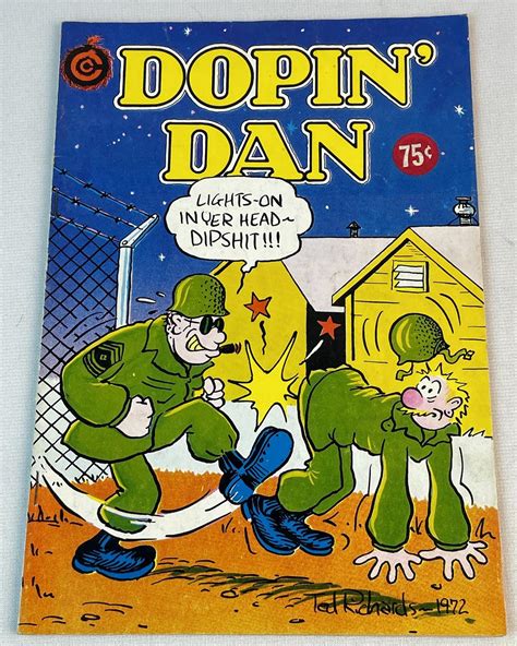 Lot - Vintage 1975 Dopin' Dan No. 1 Last Gasp .75 Cent Adult Comic Book