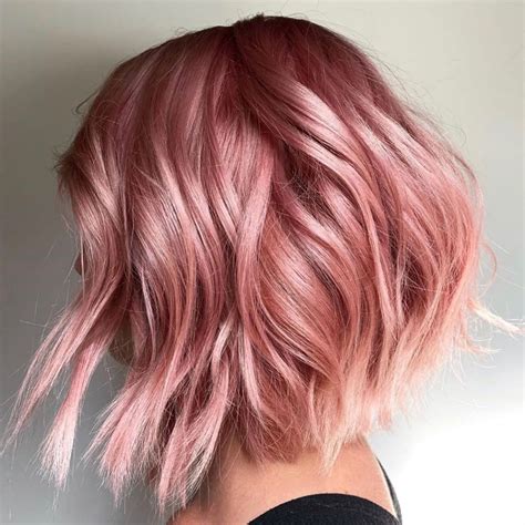 50 Eye-Catching Rose Gold Hair Color Ideas - Hair Adviser