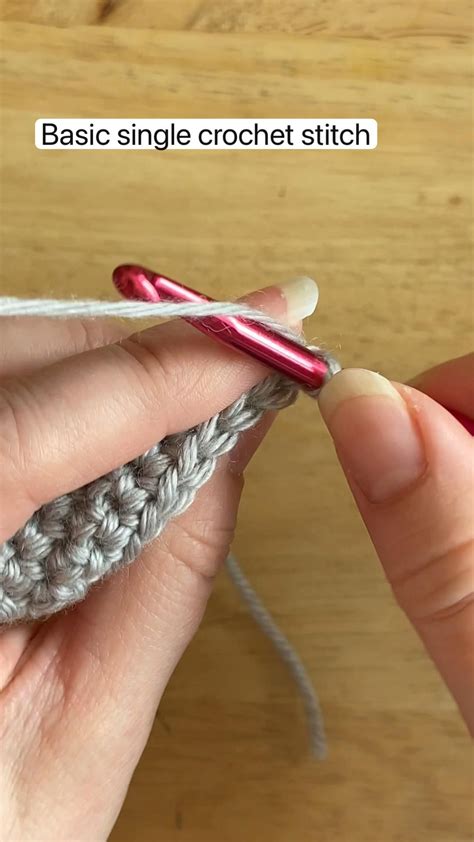 Basic single crochet stitch – Artofit