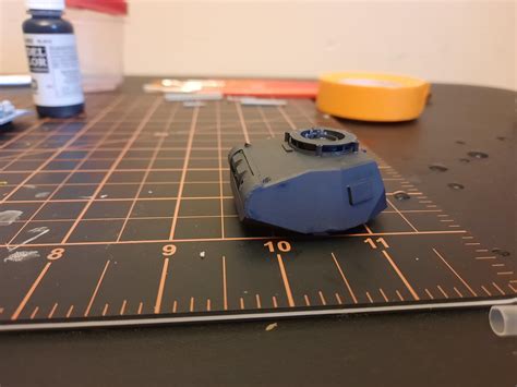 I don't know why this Vallejo German grey is so dark. completely ...