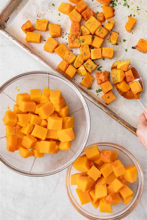 Butternut Squash Crispy Butternut Squash Cubes
