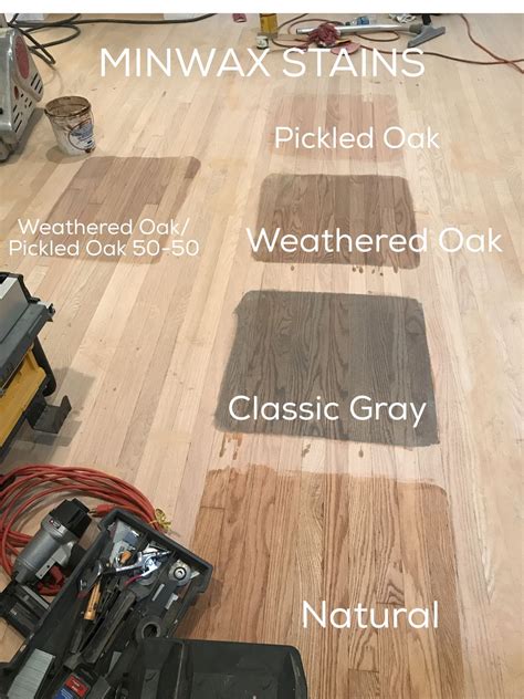 Stain colors | Hardwood floor colors, Red oak floors, Oak floor stains