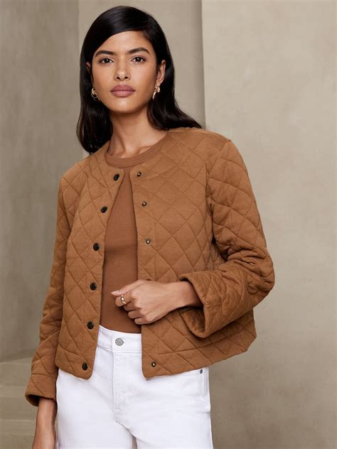 Quilted Jacket Short at Erin Wright blog