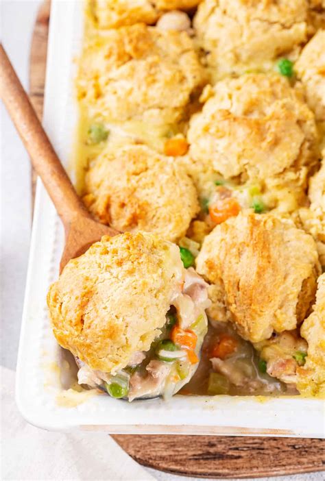 Chicken and Dumpling Casserole - All Things Mamma