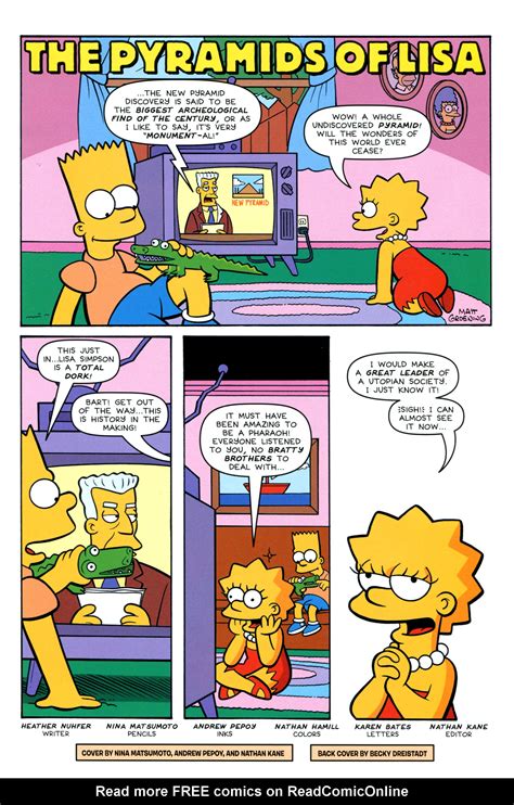 Read online Simpsons One-Shot Wonders: Lisa comic - Issue # Full
