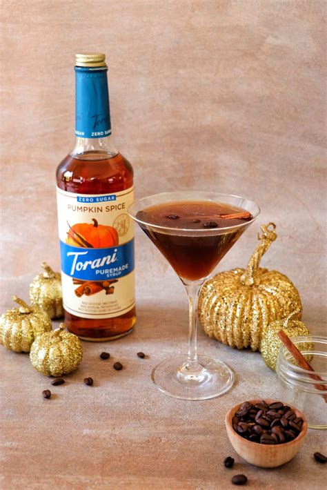 Low-Sugar Pumpkin Spice Espresso Martini recipe - Fab Everyday