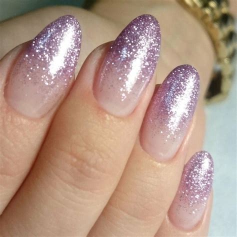 Pin by Jayme Weiden on Nails | Purple glitter nails, Lilac nails, Ombre ...