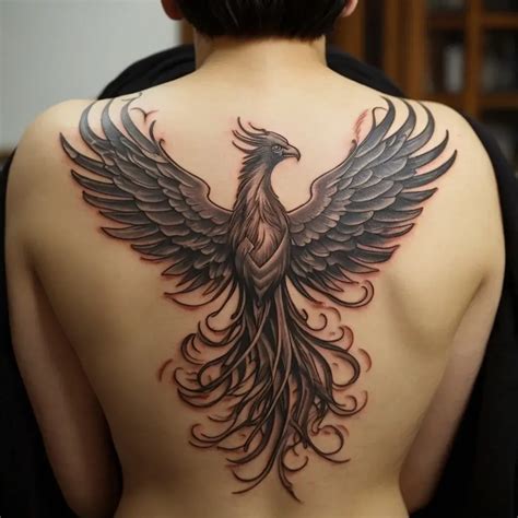 Phoenix Bird Tattoos: Meaning, Significance (100 Designs) - HBTat2