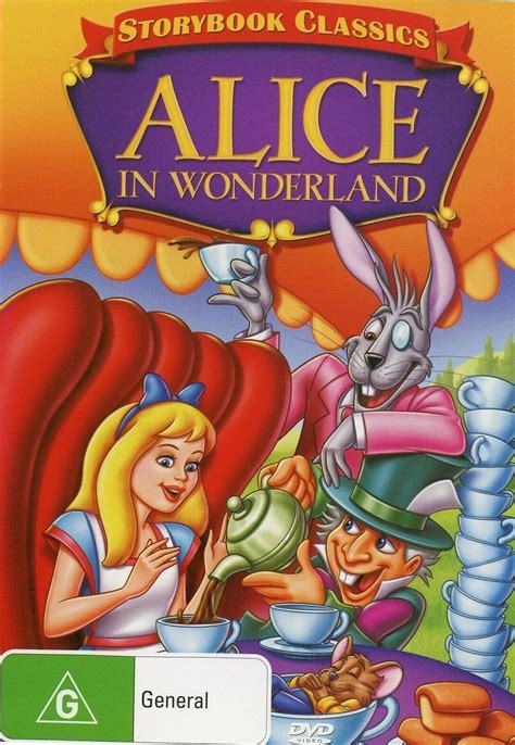 Alice In Wonderland: Storybook Classics Animated -Kids DVD New Region 4 ...