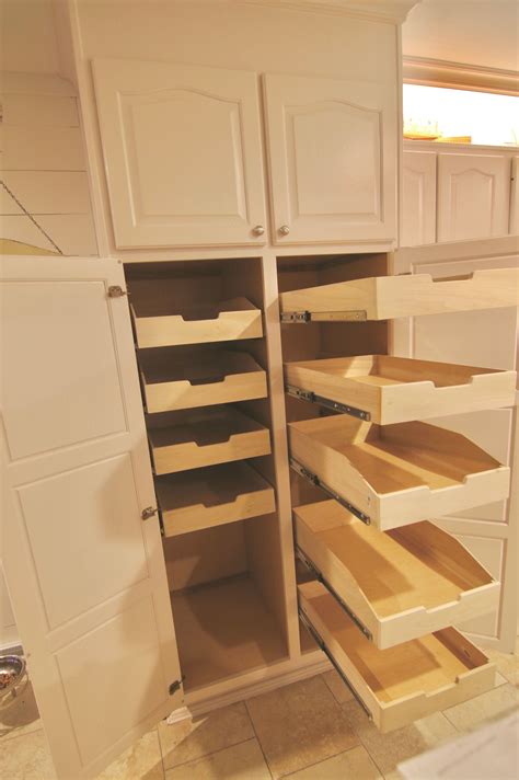 Diy Pull Out Pantry Shelves