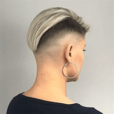Back Undercut Hairstyle Women