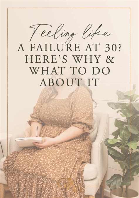 Feeling Like a Failure at 30? Here's Why & What To Do - GenThirty