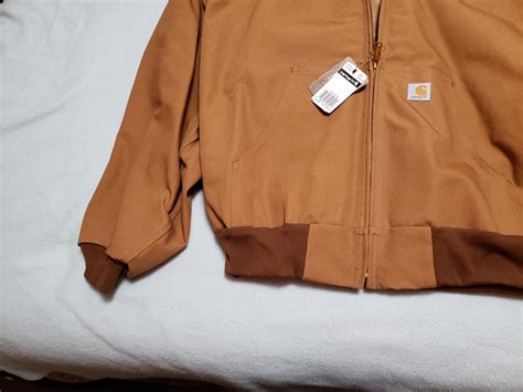 Carhartt Brown Lined Utility Jacket J131-BRN Mens Size 5XL Regular | eBay