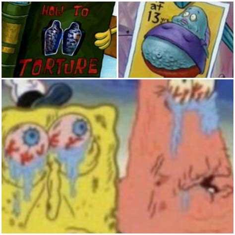 Just some cursed Spongebob images that I found. And yes. These are ...
